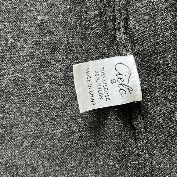 Cielo Charcoal Gray Longline Cardigan - Picture 11 of 16